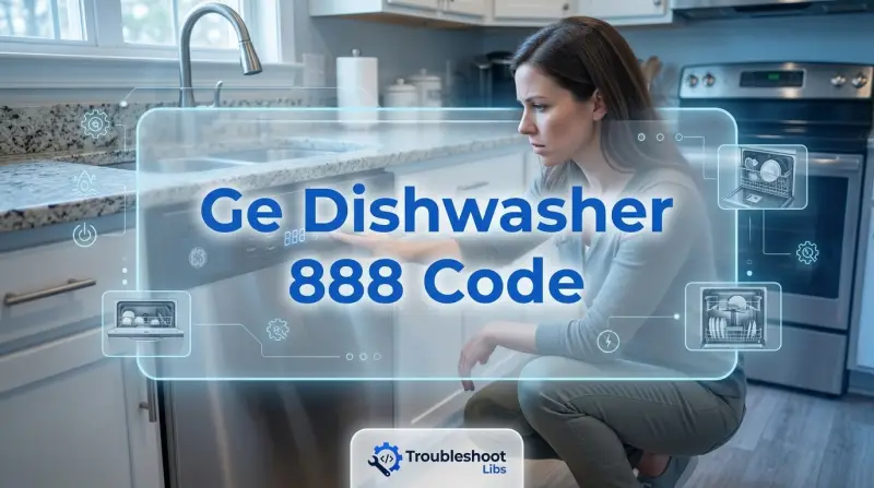 Ge Dishwasher 888 Code-Fi