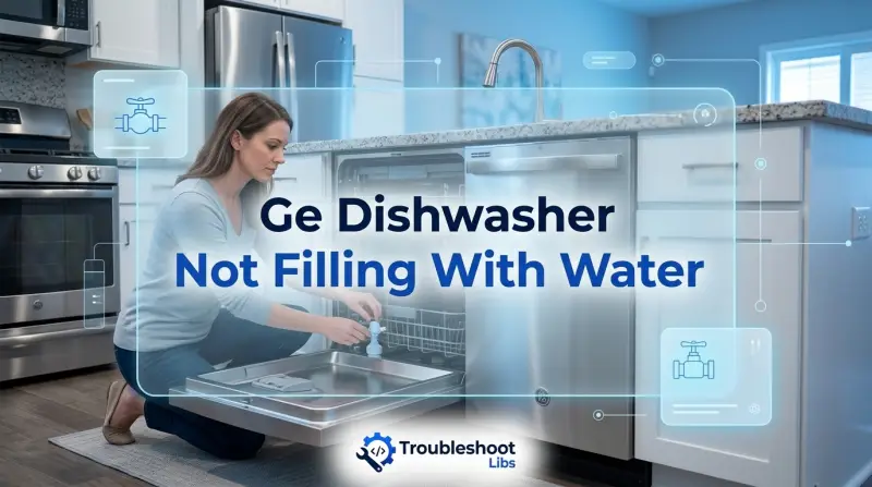 Ge Dishwasher Not Filling With Water-Fi