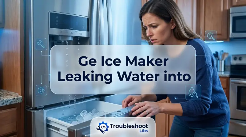 Ge Ice Maker Leaking Water into Bin-Fi