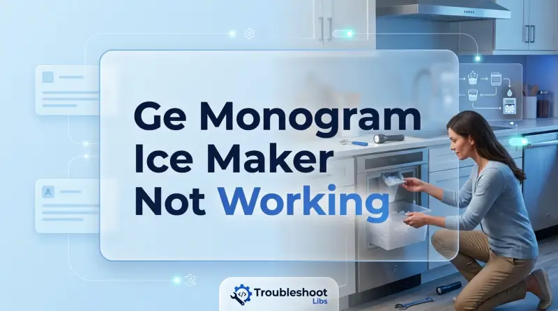 Ge Monogram Ice Maker Not Working-Fi