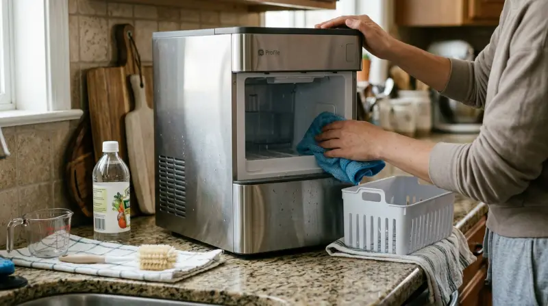 Ge Profile Ice Maker Cleaning