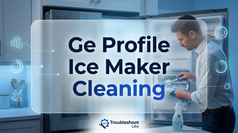 Ge Profile Ice Maker Cleaning-Fi