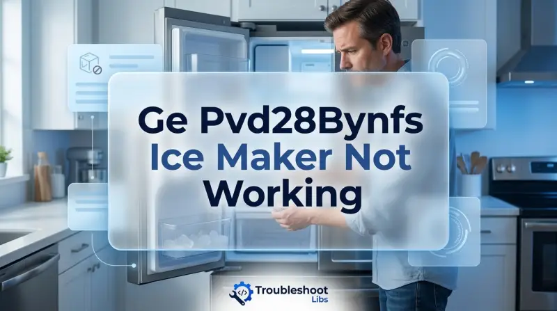 Ge Pvd28Bynfs Ice Maker Not Working-Fi