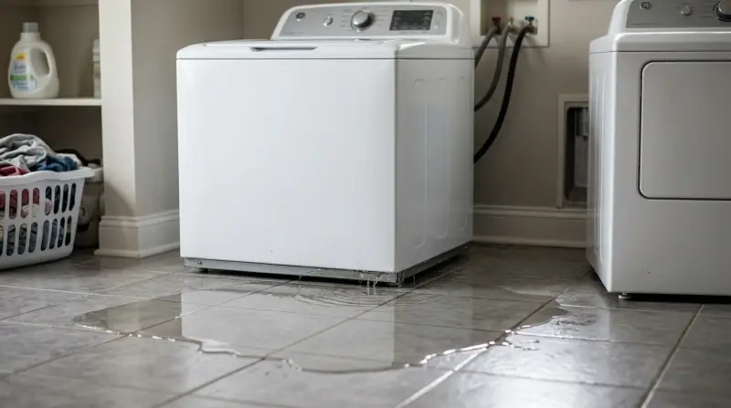 Ge Washer Leaking from Bottom