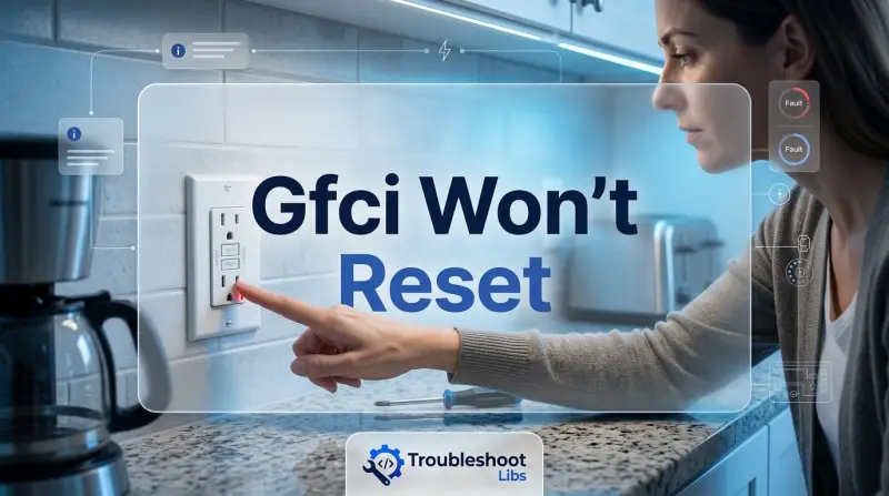 Gfci Wont Reset-Fi