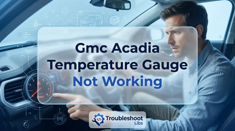 Gmc Acadia Temperature Gauge Not Working-Fi