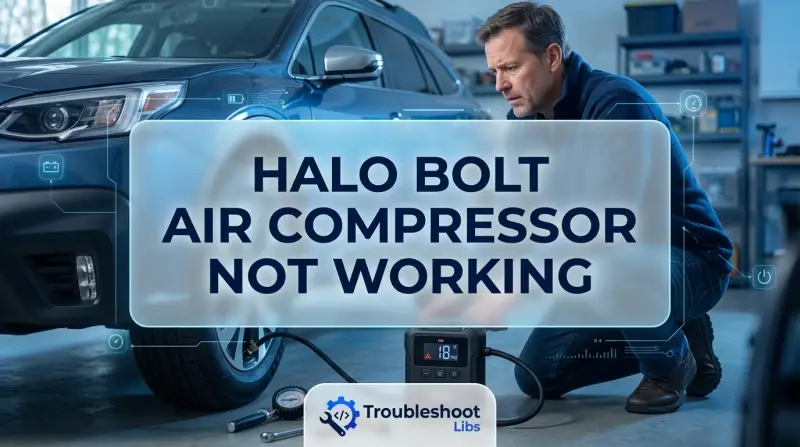 Halo Bolt Air Compressor Not Working-Fi