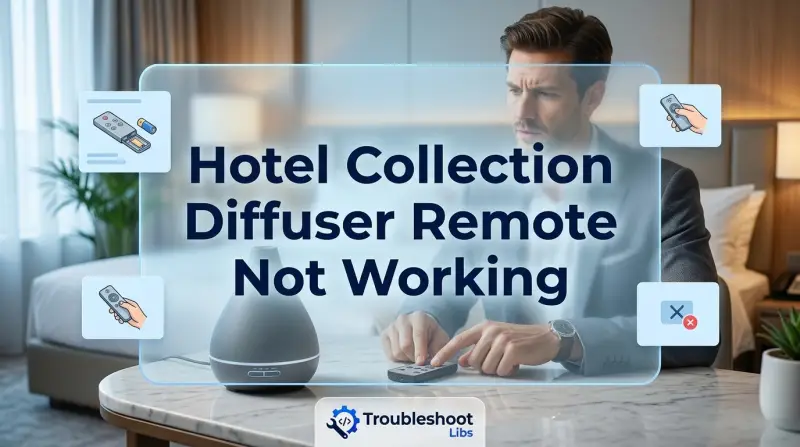 Hotel Collection Diffuser Remote Not Working-Fi