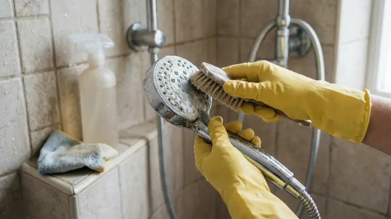 How to Clean Calcium Buildup in Shower