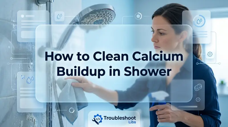How to Clean Calcium Buildup in Shower-Fi