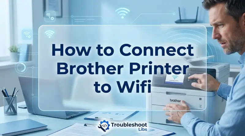 How to Connect Brother Printer to Wifi-Fi