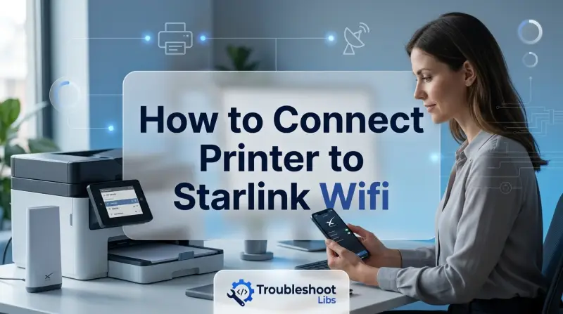 How to Connect Printer to Starlink Wifi-Fi