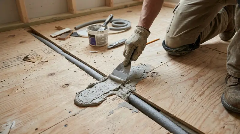 How to Fill Large Gaps in Subfloor