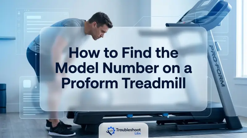 How to Find the Model Number on a Proform Treadmill-Fi