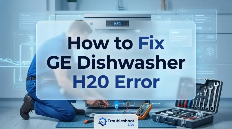How to Fix GE Dishwasher H20 Error-Fi
