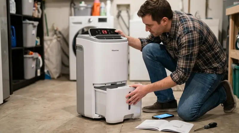 How to Fix Hisense Dehumidifier Error Code E9