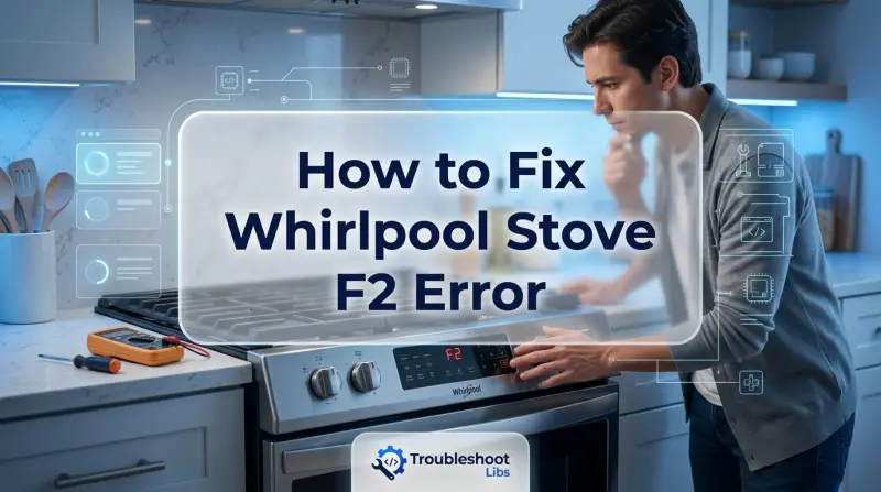 How to Fix Whirlpool Stove F2 Error-Fi