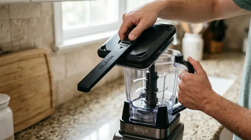 How to Open a Ninja Blender Lid