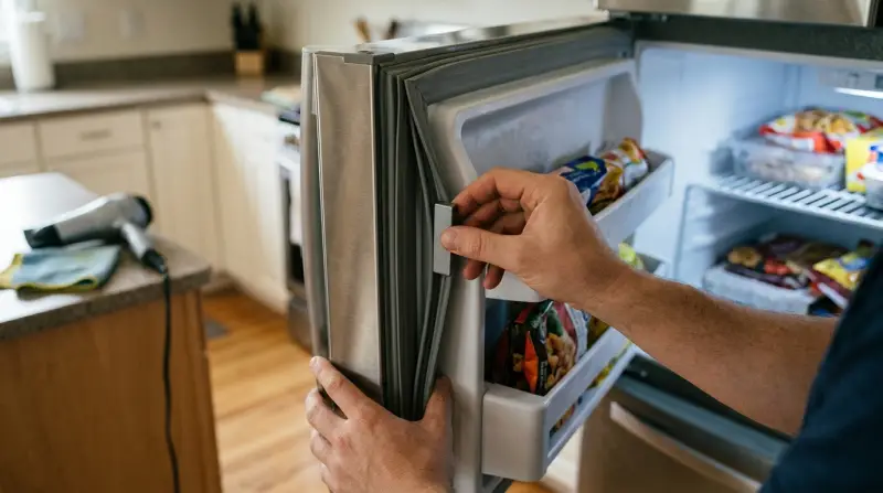 How to Remagnetize Freezer Door Seal