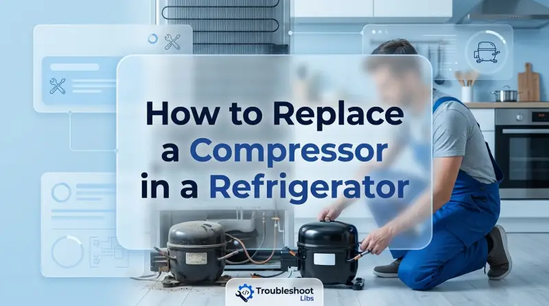 How to Replace a Compressor in a Refrigerator-Fi