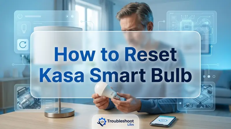 How to Reset Kasa Smart Bulb-Fi