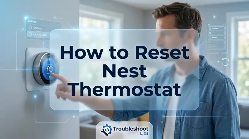 How to Reset Nest Thermostat-Fi