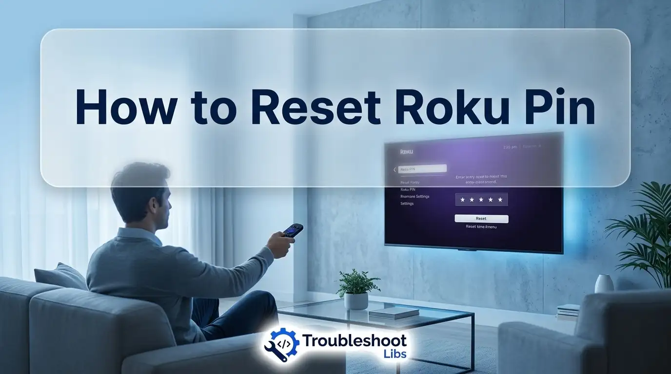 How to Reset Roku Pin