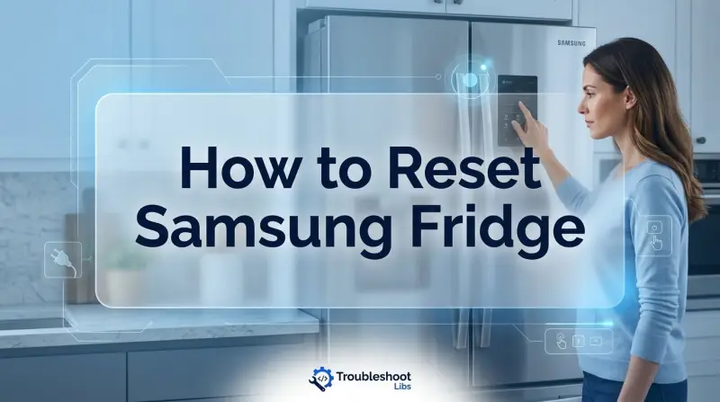 How to Reset Samsung Fridge-Fi