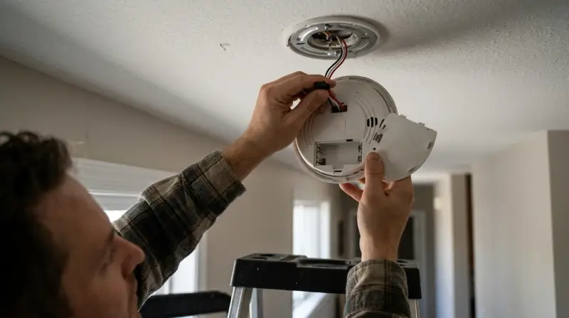 How to Stop Smoke Detector from Chirping Without Battery