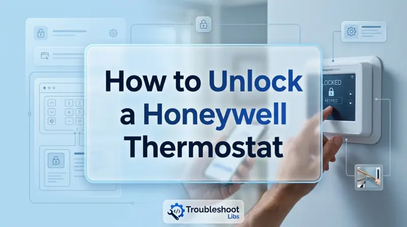 How to Unlock a Honeywell Thermostat-Fi