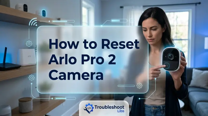 How to Reset Arlo Pro 2 Camera-Fi