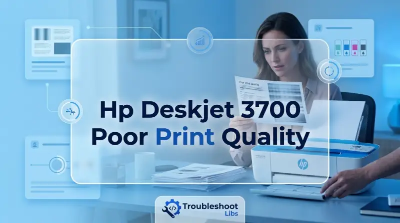 Hp Deskjet 3700 Poor Print Quality-Fi