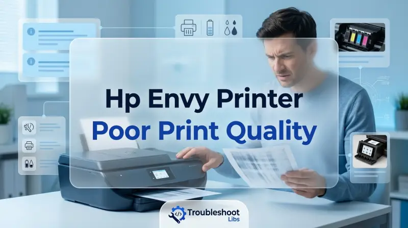 Hp Envy Printer Poor Print Quality-Fi
