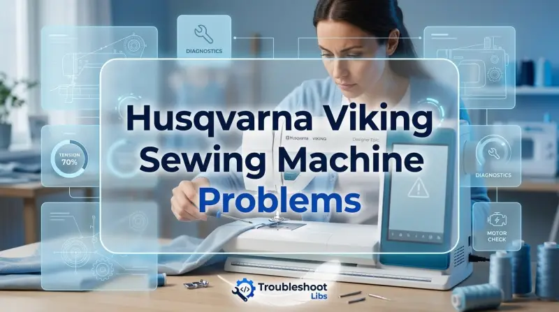 Husqvarna Viking Sewing Machine Problems-Fi