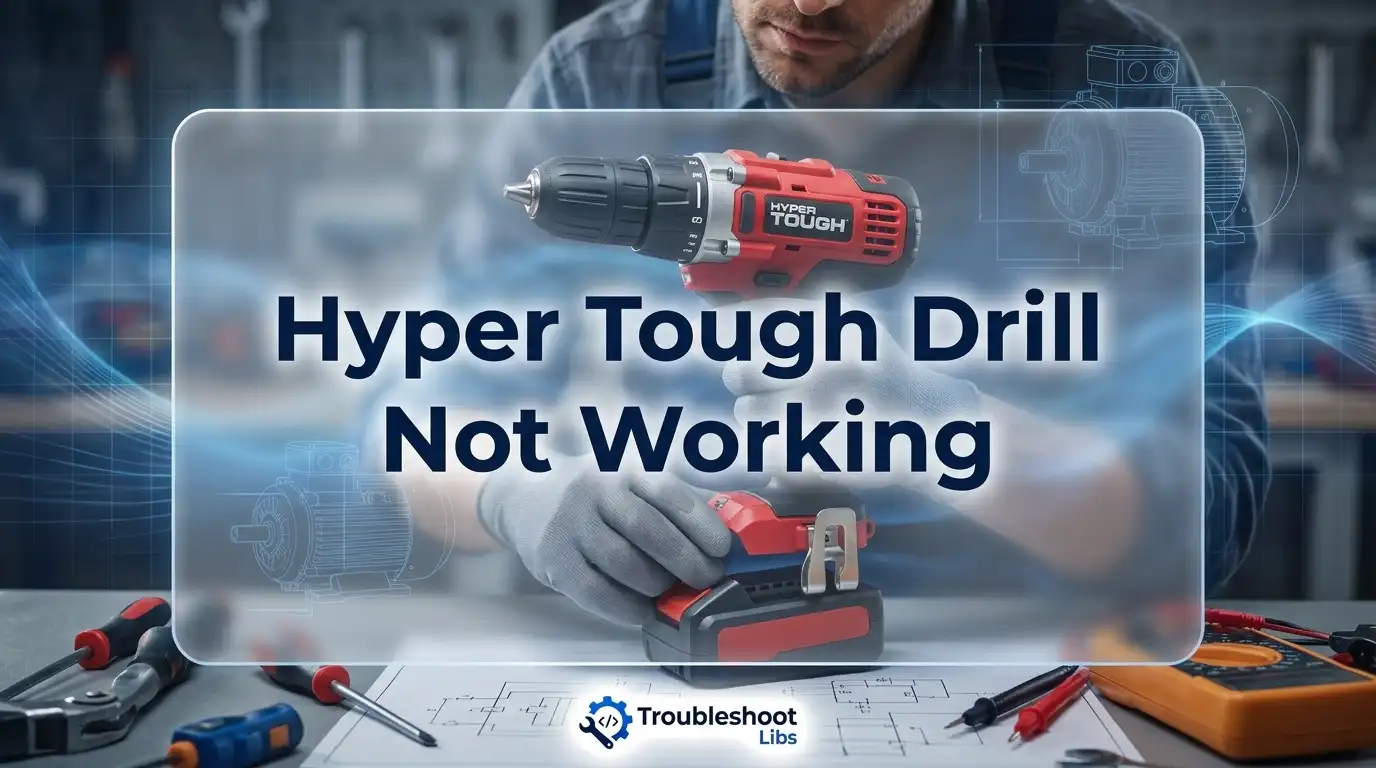Hyper Tough Drill Not Working