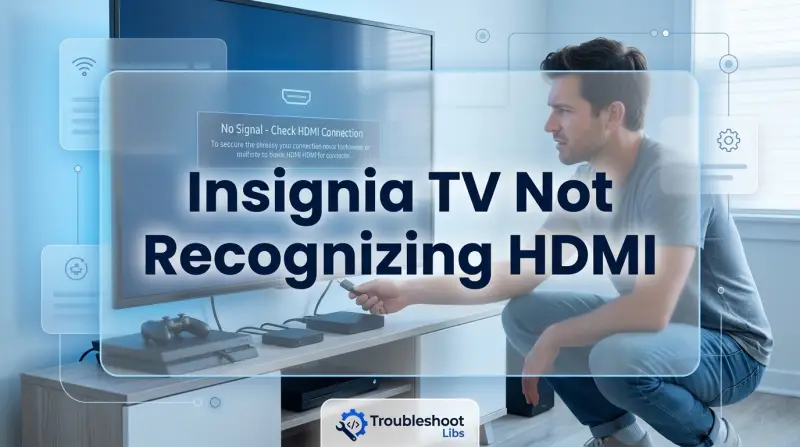 Insignia TV Not Recognizing HDMI-Fi