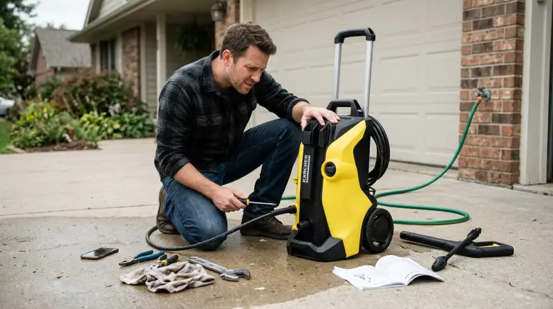 Karcher K4 Pressure Washer Not Working