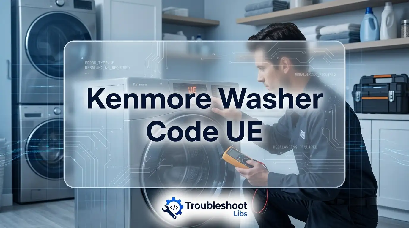 Kenmore Washer Code UE
