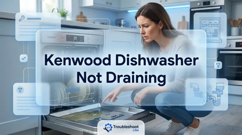 Kenwood Dishwasher Not Draining-Fi