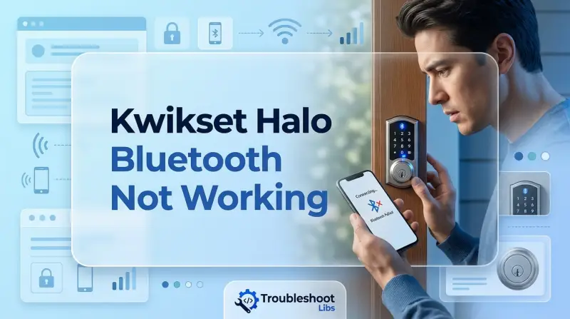 Kwikset Halo Bluetooth Not Working-Fi