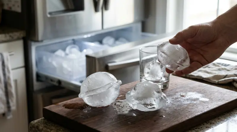 LG Craft Ice Not Round