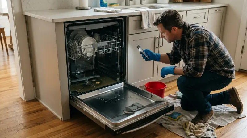 LG Dishwasher Not Draining