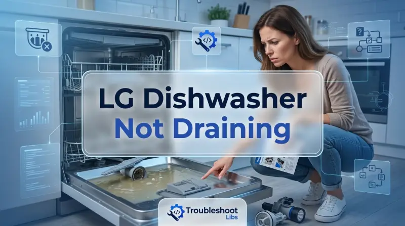 LG Dishwasher Not Draining-Fi