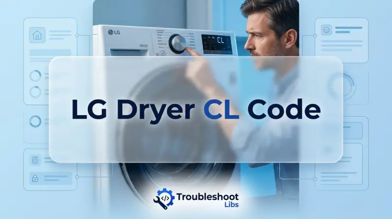 LG Dryer CL Code-Fi
