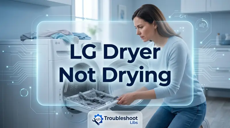 LG Dryer Not Drying-Fi
