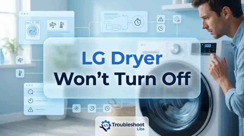 LG Dryer Wont Turn Off-Fi