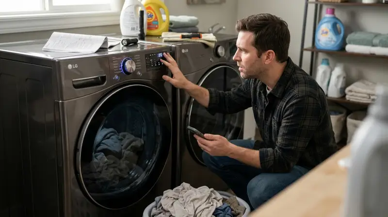 LG Dryers Steam Fresh Cycle Not Working