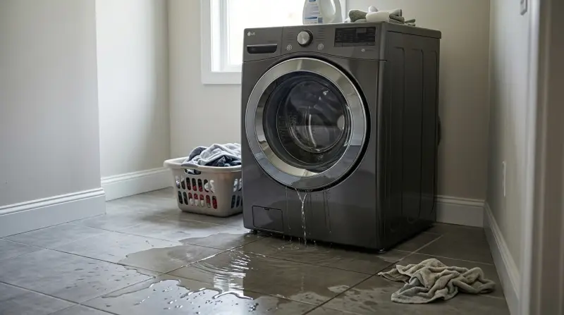LG Front Load Washer Leaking