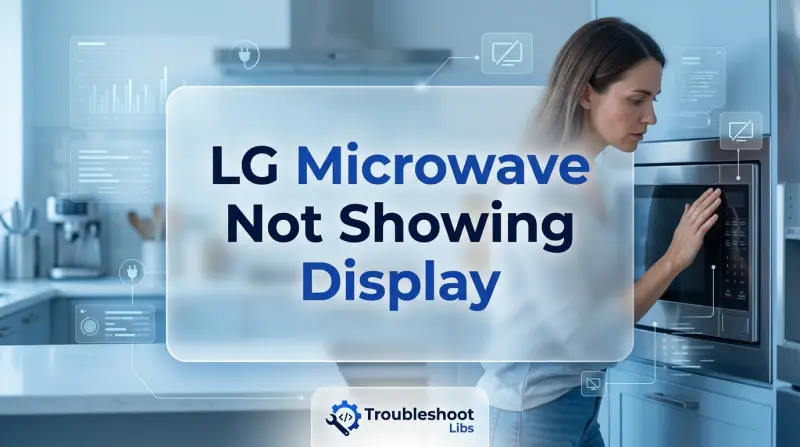LG Microwave Not Showing Display-Fi