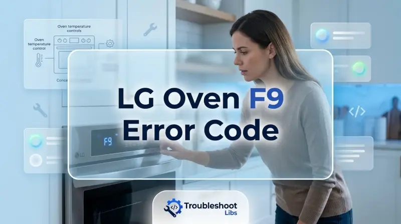 LG Oven F9 Error Code-Fi